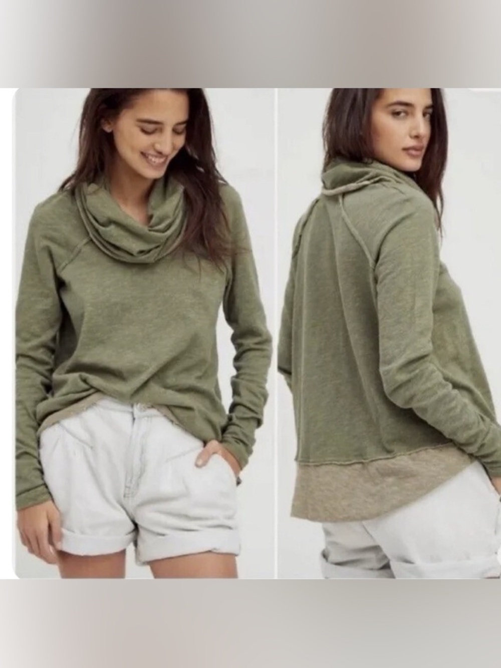 Free People Beach Cowl Pullover